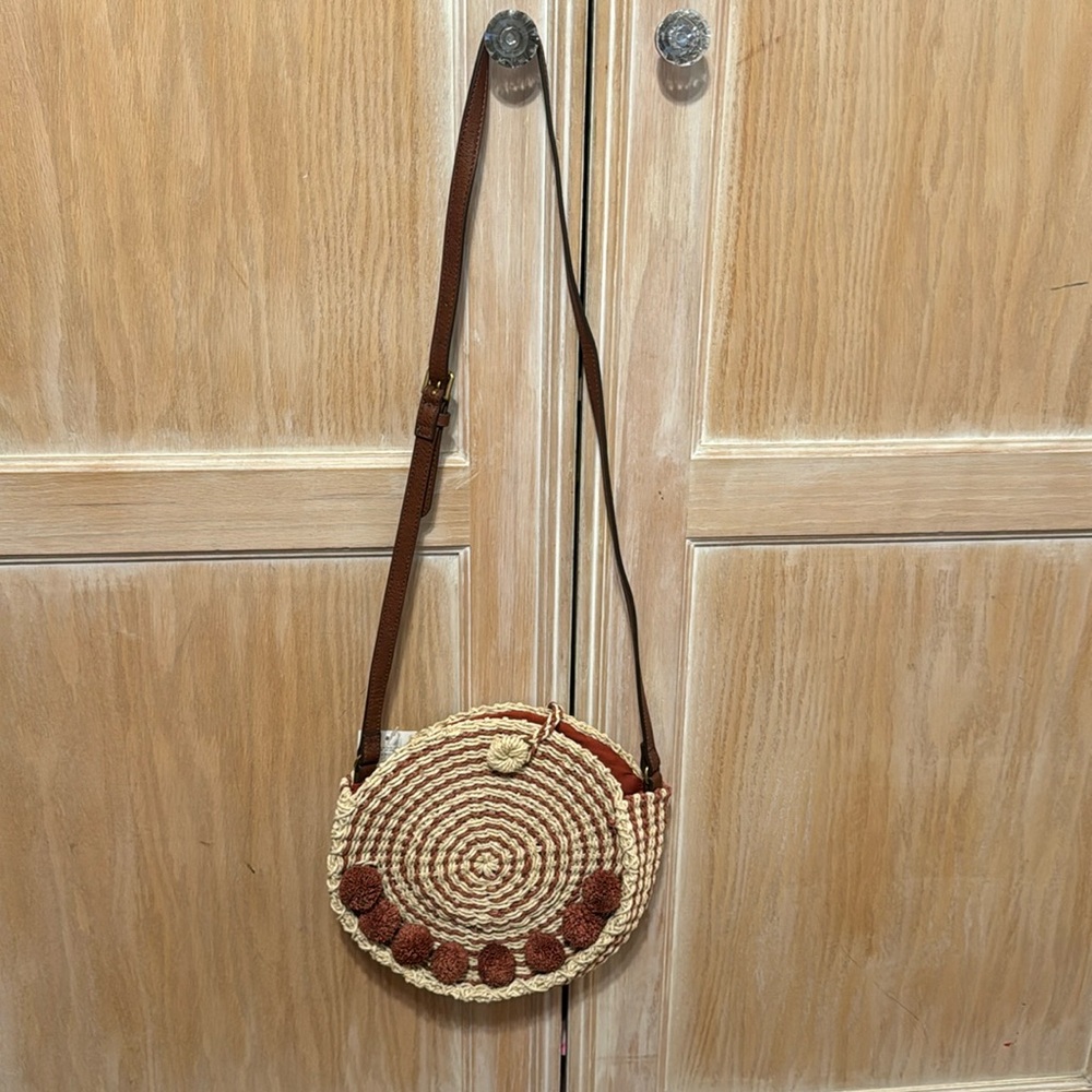 Straw bag